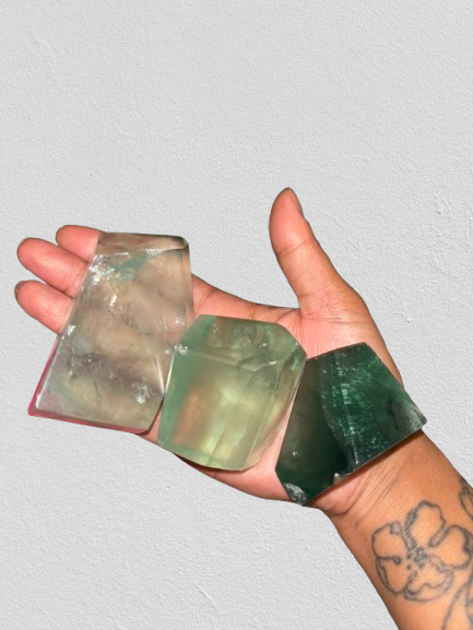 HQ Green Fluorite Freeform